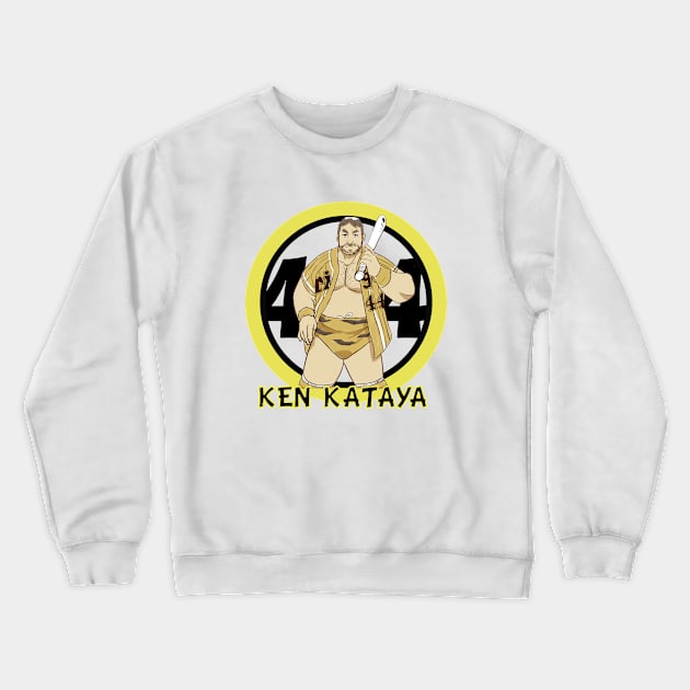 Ken Kataya Crewneck Sweatshirt by beardrooler
